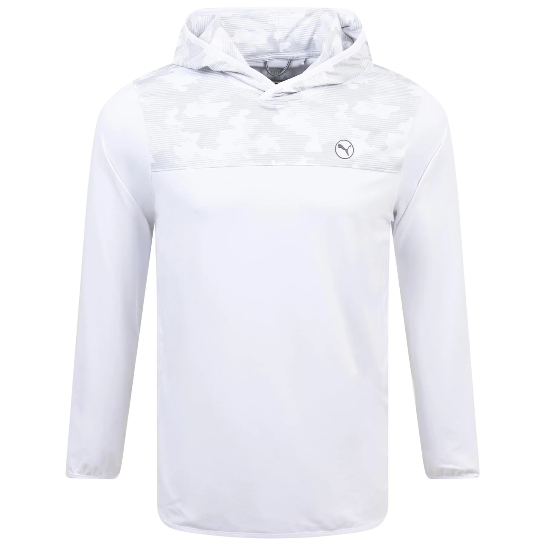 Cloudspun Camo Hoodie White Glow - SS24