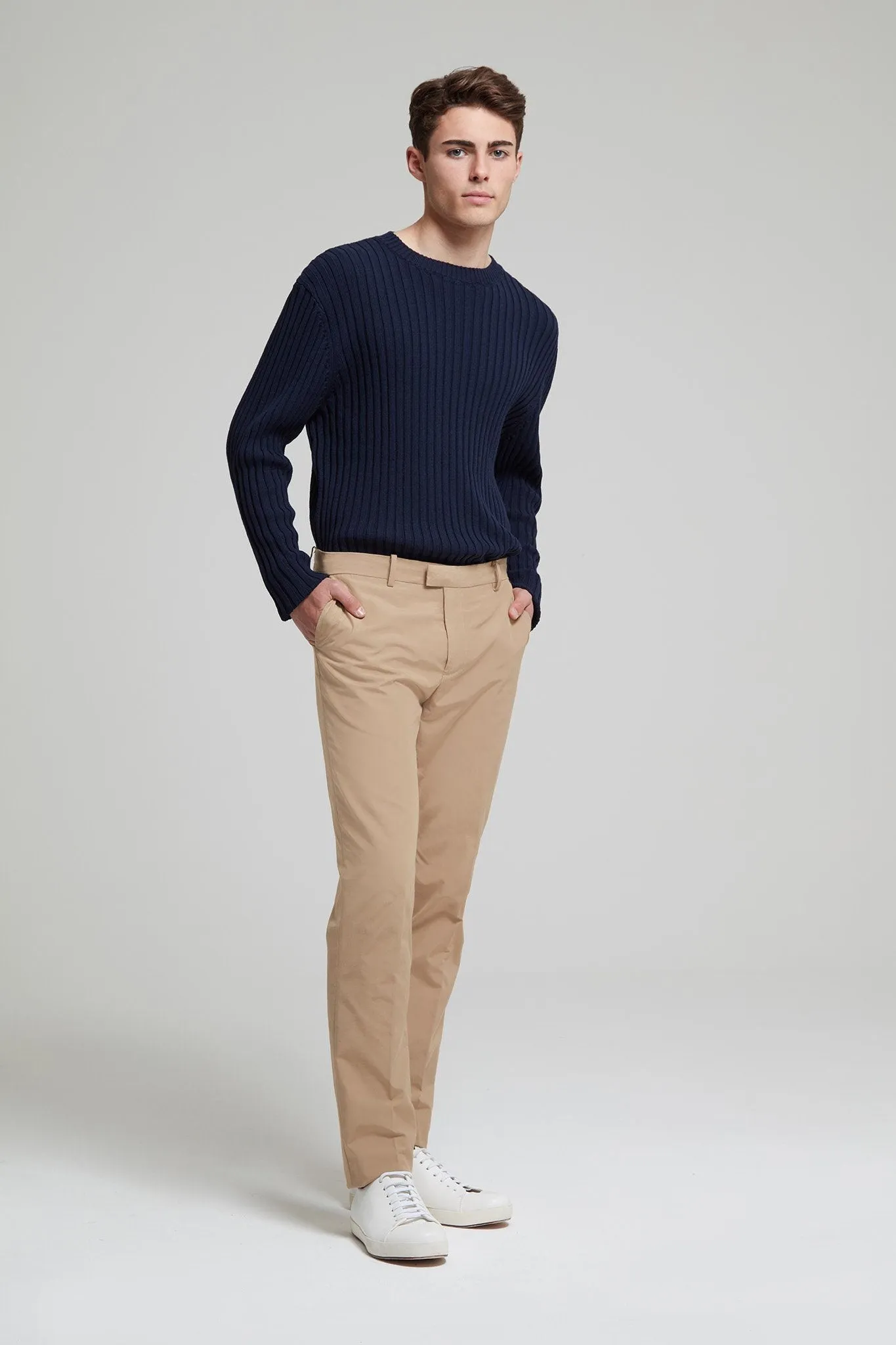 Cotton Blend Chino Trouser