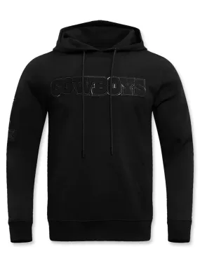 Dallas Cowboys Triple Black DK PO Hoodie