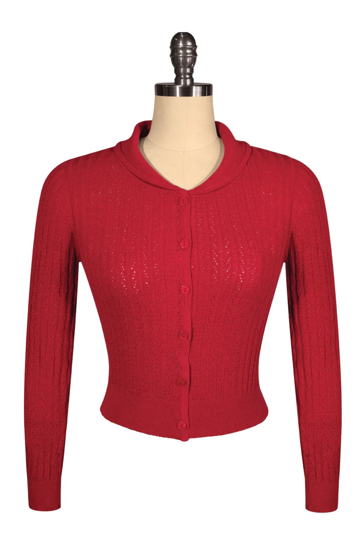 D'Amour Dickens Cardigan (Red)