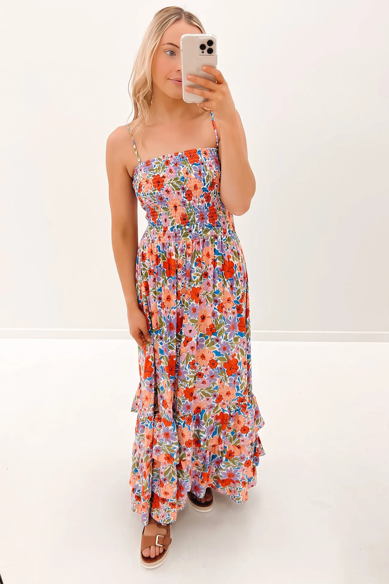 Dazie Maxi Dress Lilac Floral