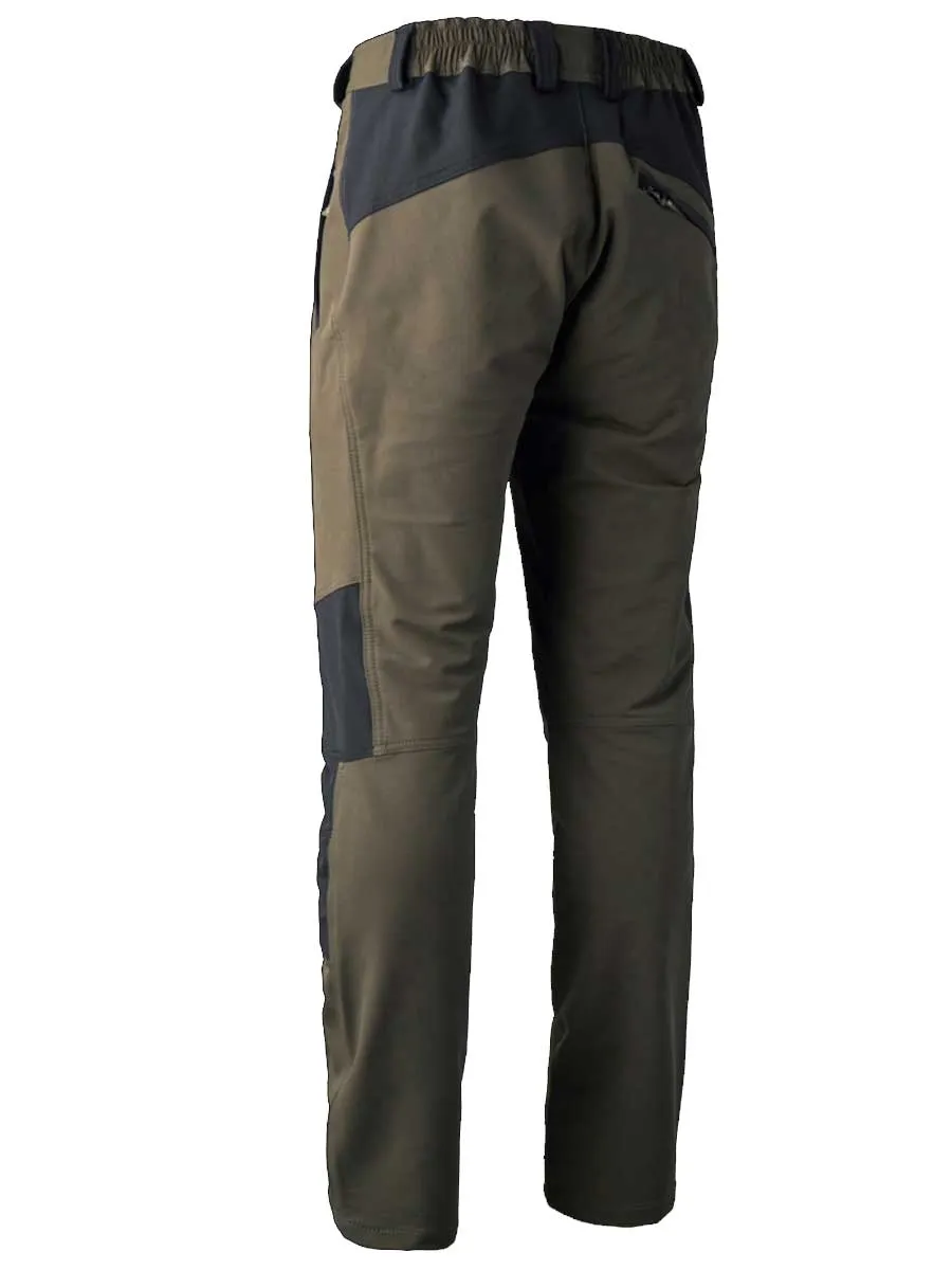 DEERHUNTER Strike Full Stretch Trousers - Mens - Fallen Leaf/Black