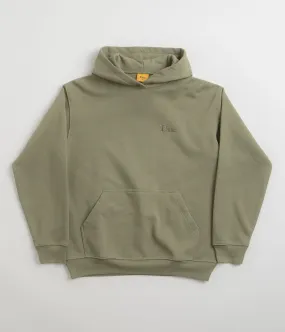 Dime Classic Small Logo Hoodie - Warm Khaki