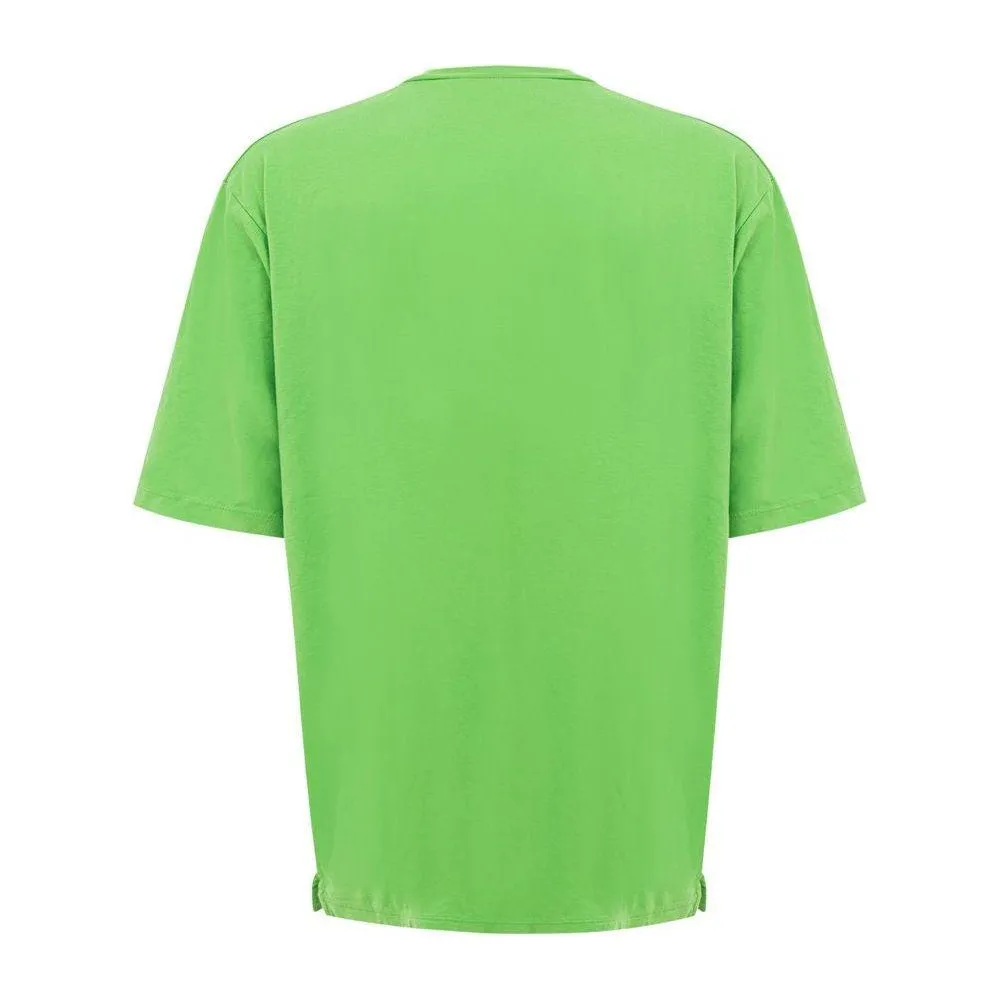 Dsquared² Electric Green Cotton Tee for Men