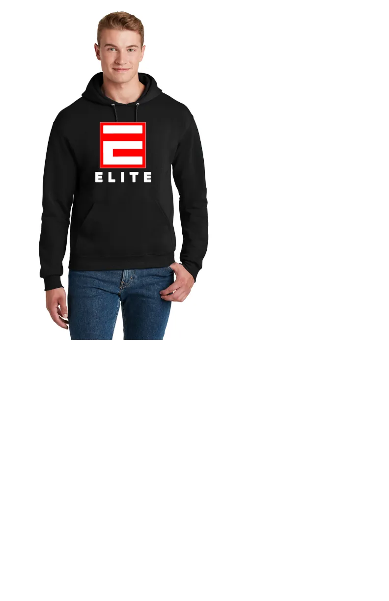 ELITE SOFTBALL PLAYER 50/50 HOODIE LONG SLEEVE WITH NUMBER