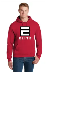 ELITE SOFTBALL PLAYER 50/50 HOODIE LONG SLEEVE WITH NUMBER