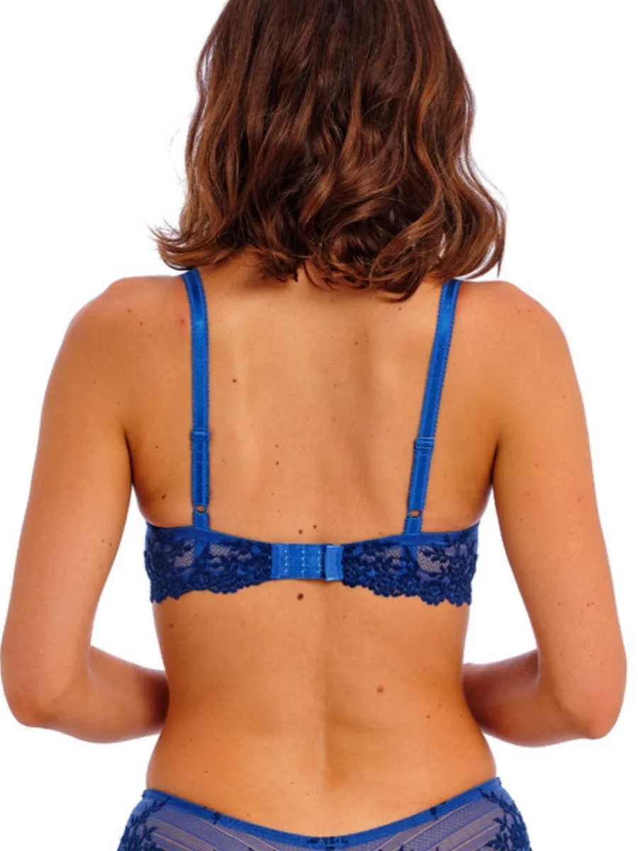 Embrace Lace Contour Bra - Beaucoup Blue/Bellwether Blue