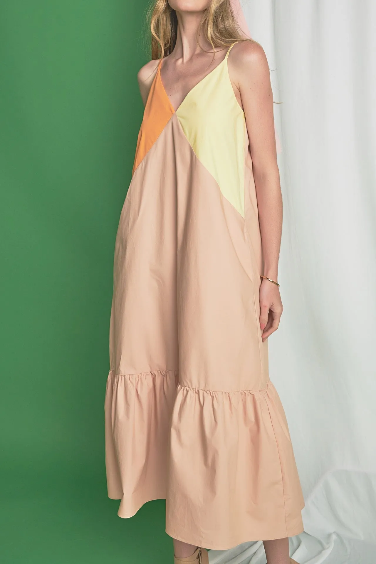 English Factory - Color Block Maxi Dress