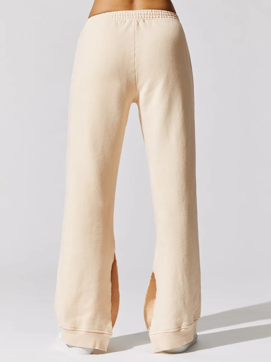 Fairfax Split Seam Sweatpants - Birch