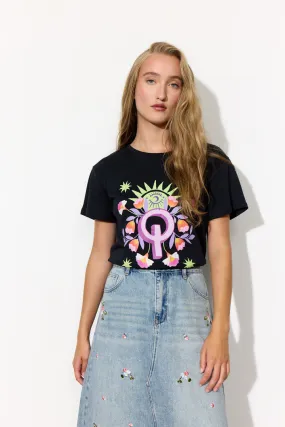 Flowerchild T-shirt - Black