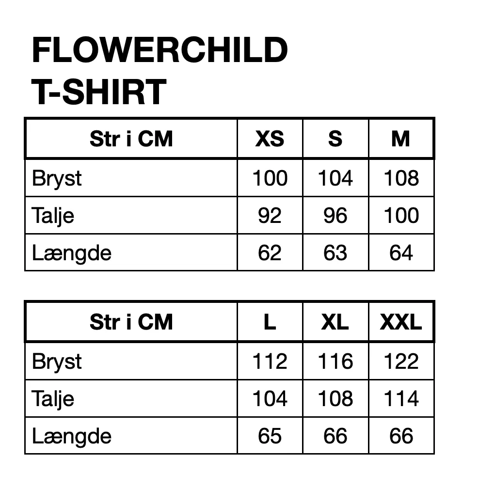 Flowerchild T-shirt - Black