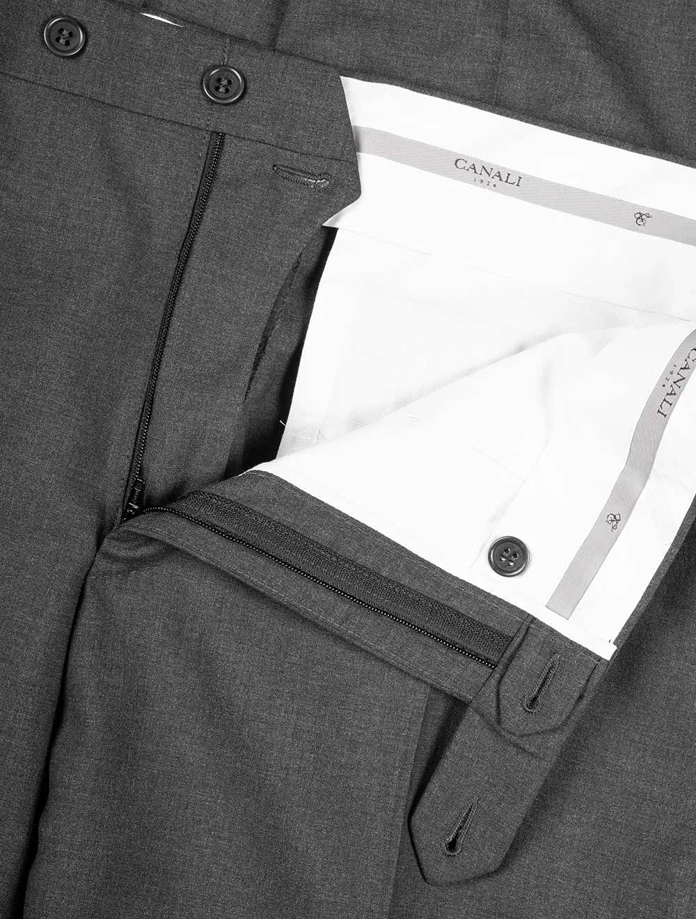 Formal Wool Trouser Grey