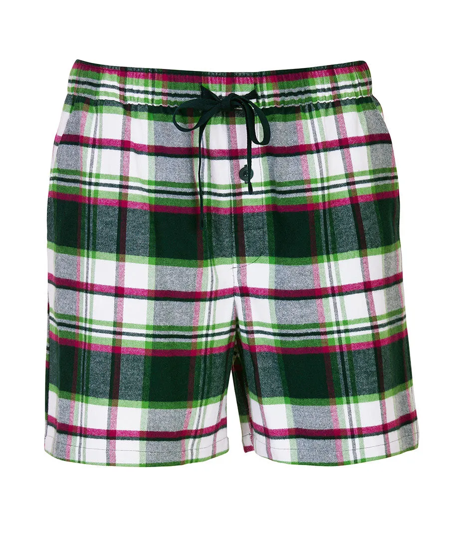 Forrest Mens Brushed Check Shorts