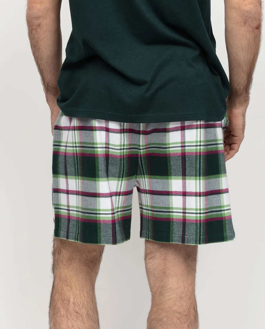 Forrest Mens Brushed Check Shorts