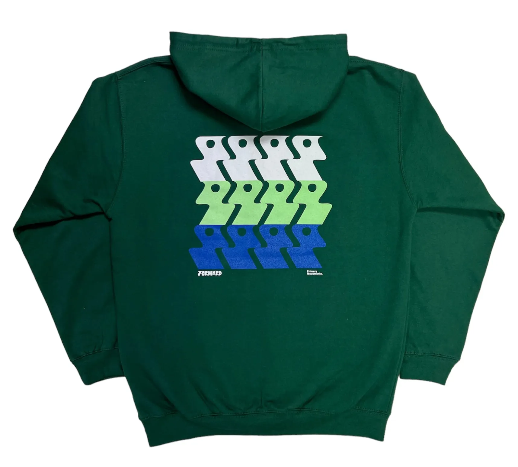 Forw4rd - Primary Movements - Green Hoodie