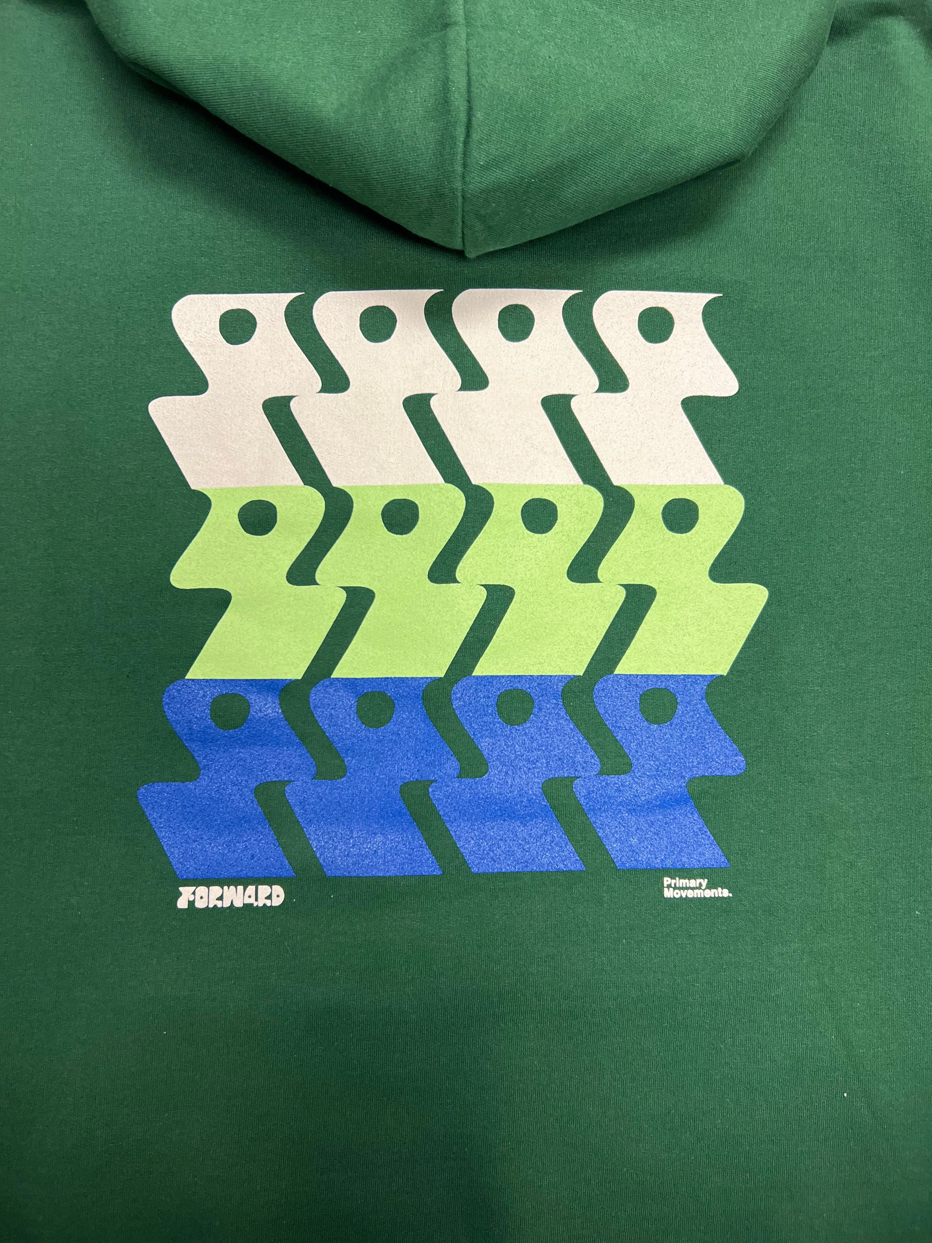 Forw4rd - Primary Movements - Green Hoodie