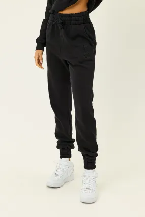 Frank Oversized Sweatpants - Black