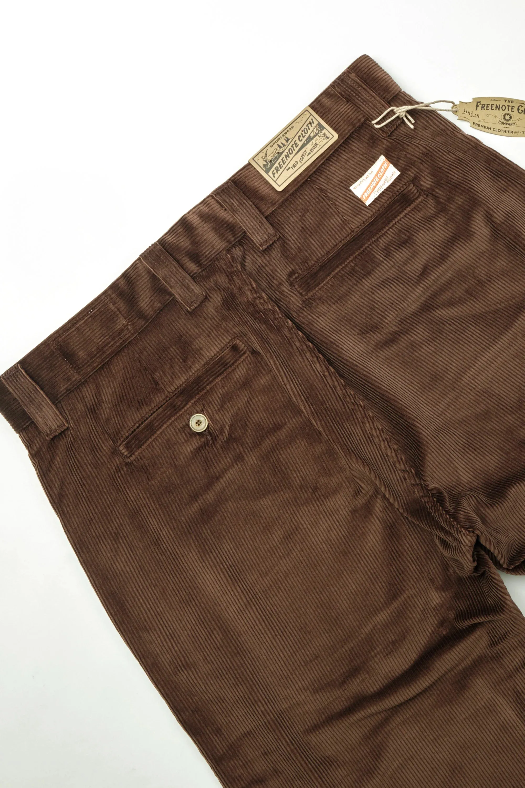 Freenote Cloth Deck Pant - Chocolate Cord