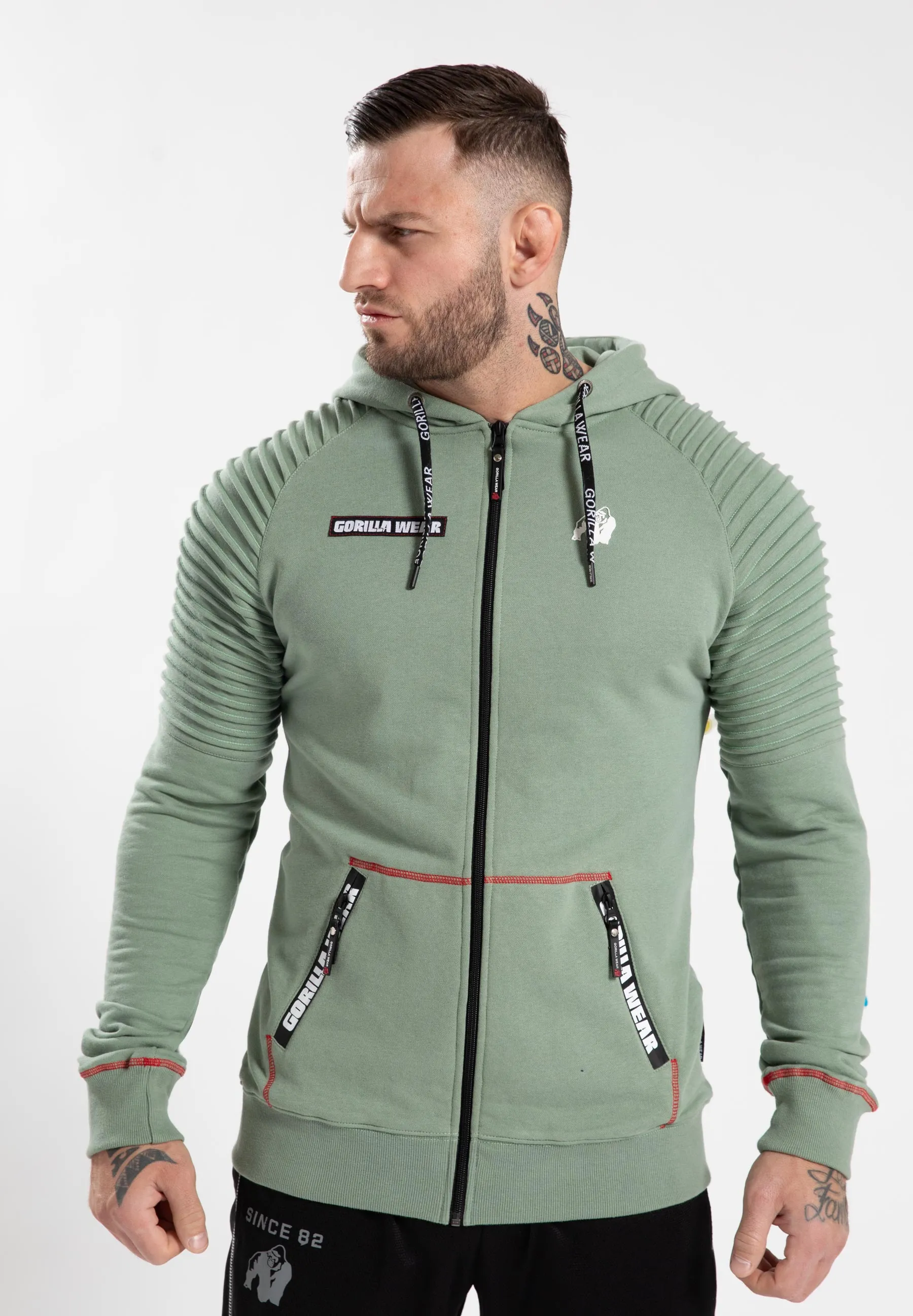 Georgia Zipped Hoodie - Green Bay