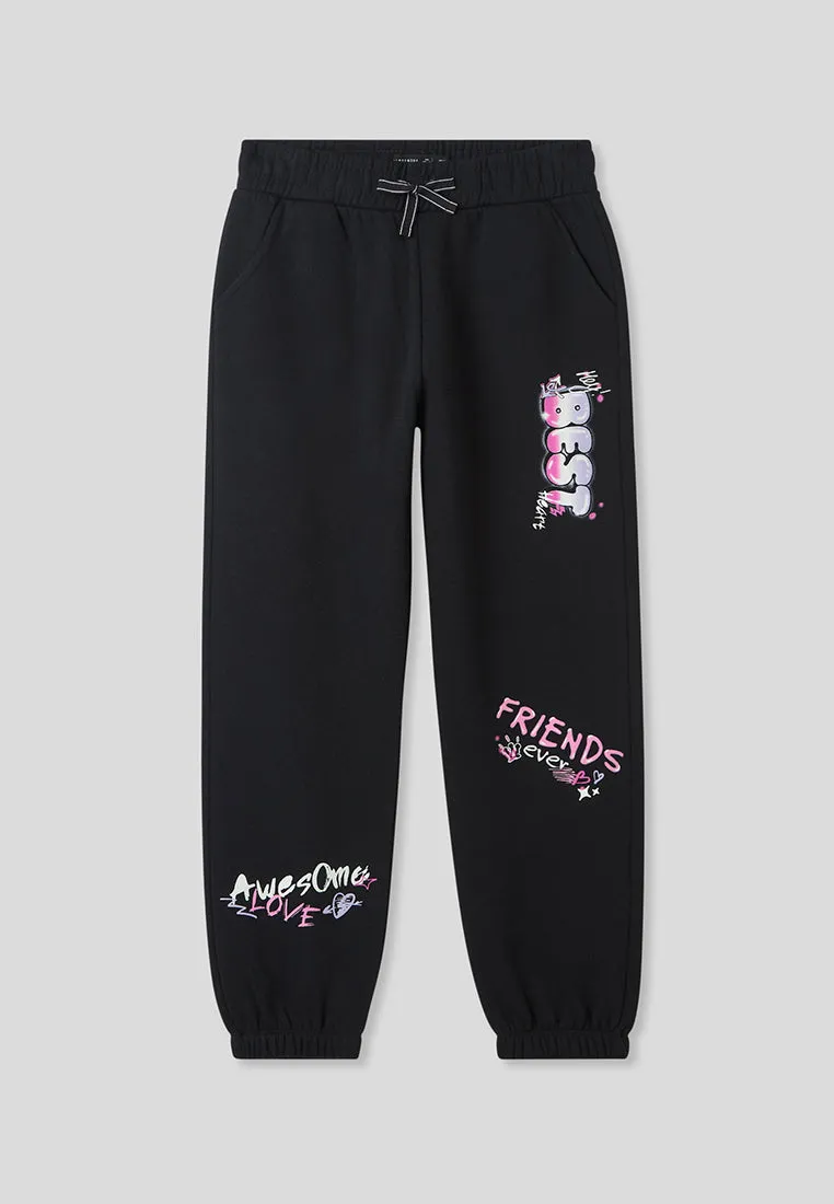 Girl's Full-length gym pants