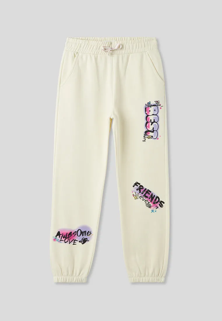 Girl's Full-length gym pants