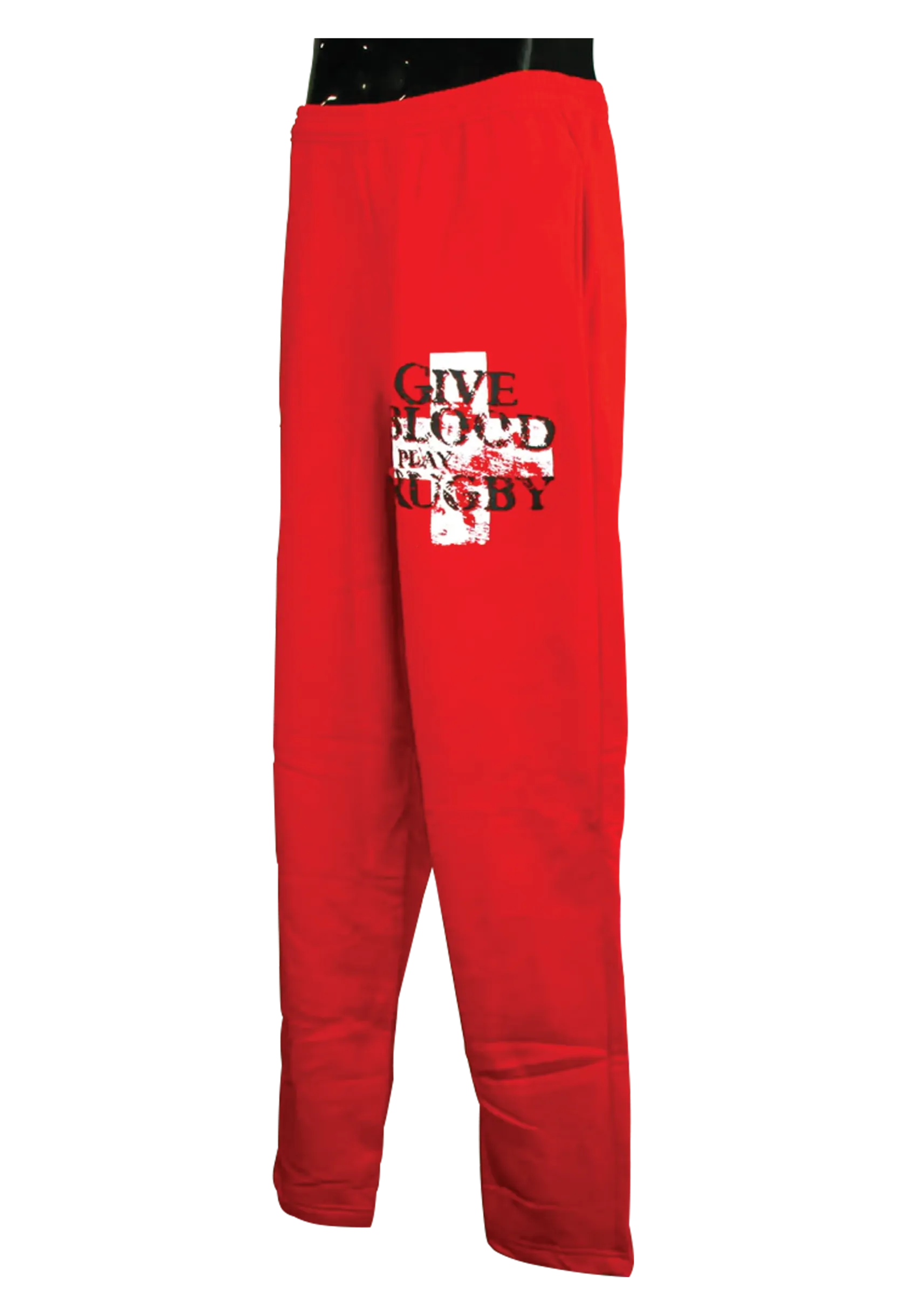 *Give Blood Play Rugby Sweatpants / RED