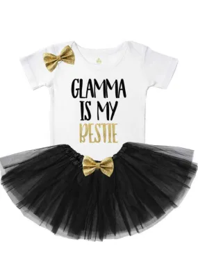 Glamma is My Bestie Tutu Outfit