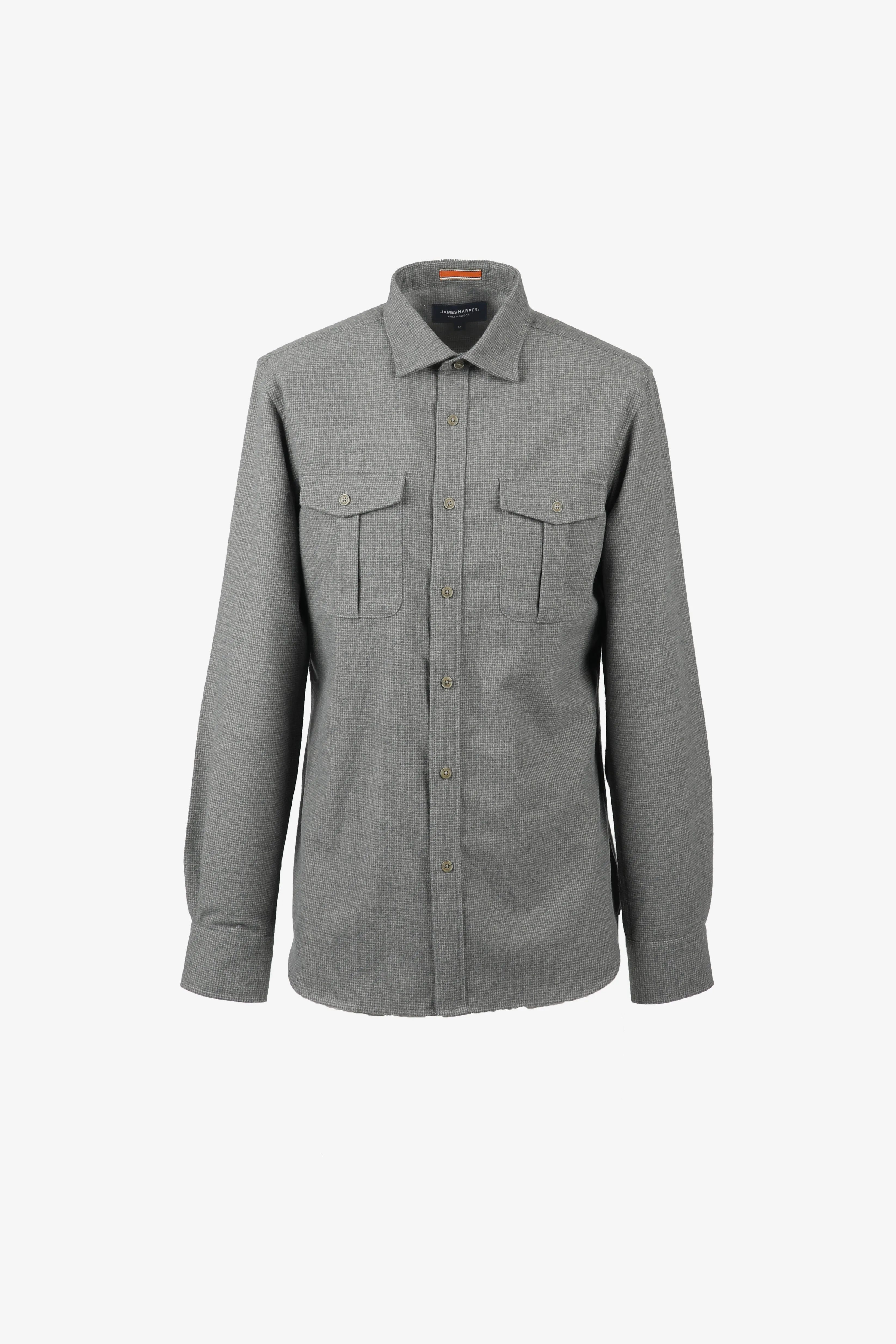 Grey Mini Check Shirt