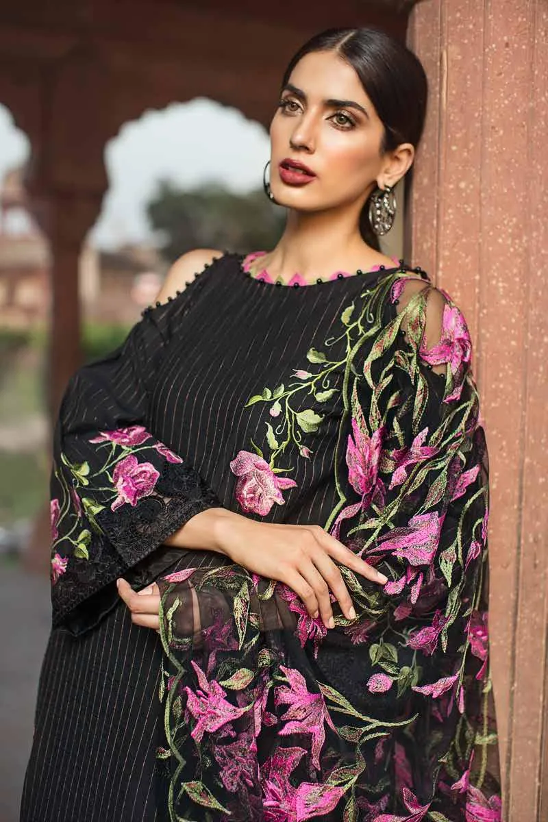 Gul Ahmed Glamorous Luxury Limited Eid Edition 2019 – 3 PC Embroidered Suit EA-65