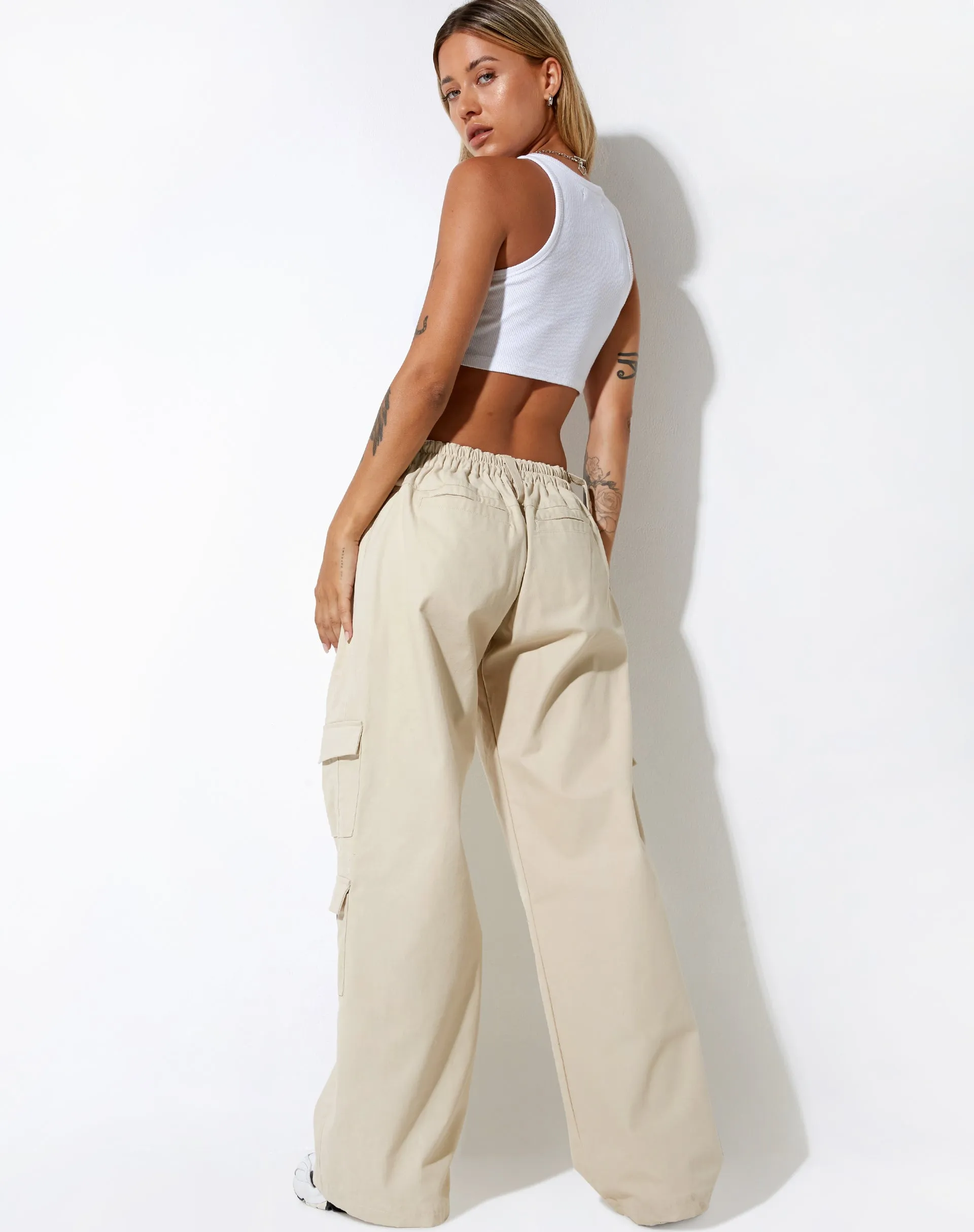 Hansa Cargo Trouser in Panama Ecru