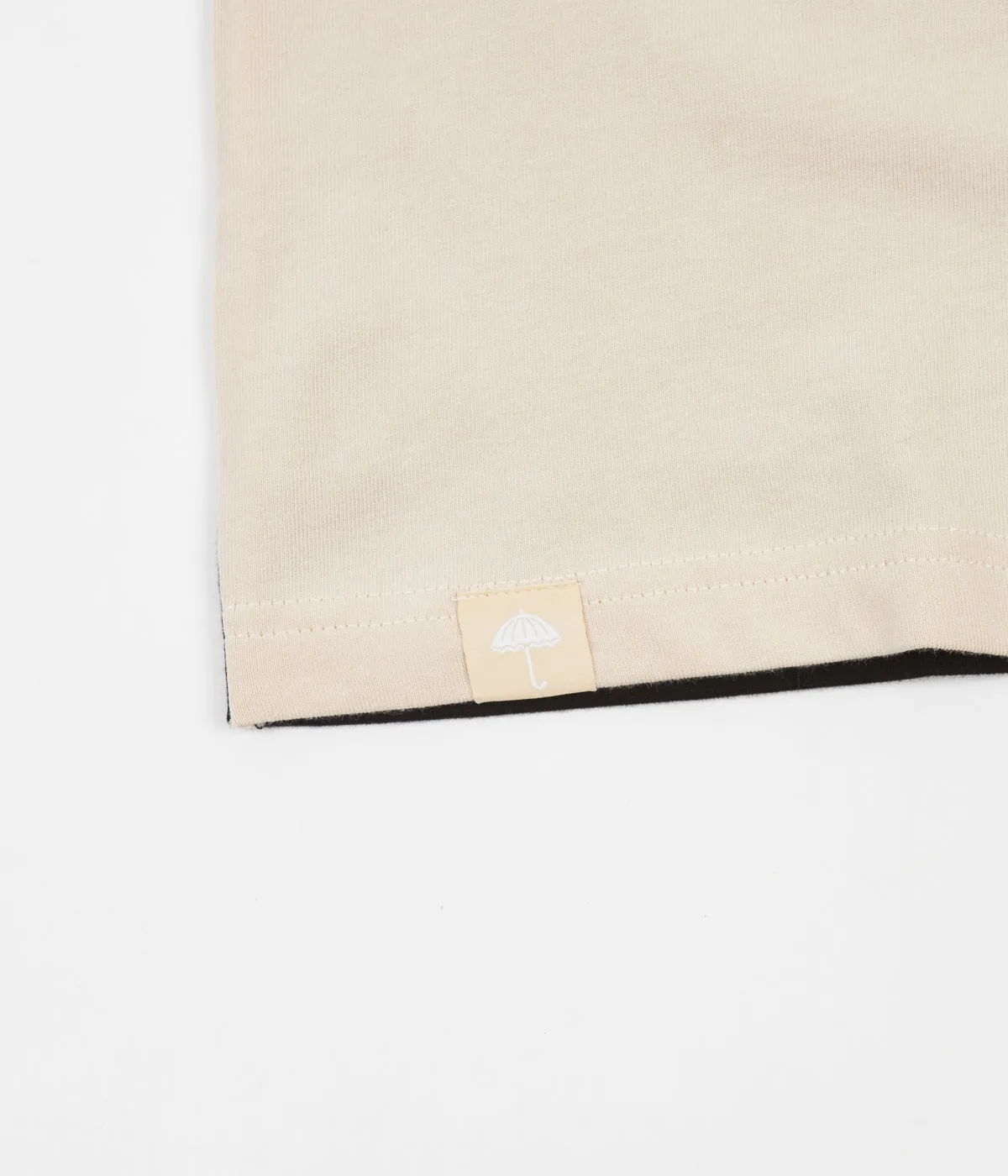 Helas Recto Verso T-Shirt - Beige / Black