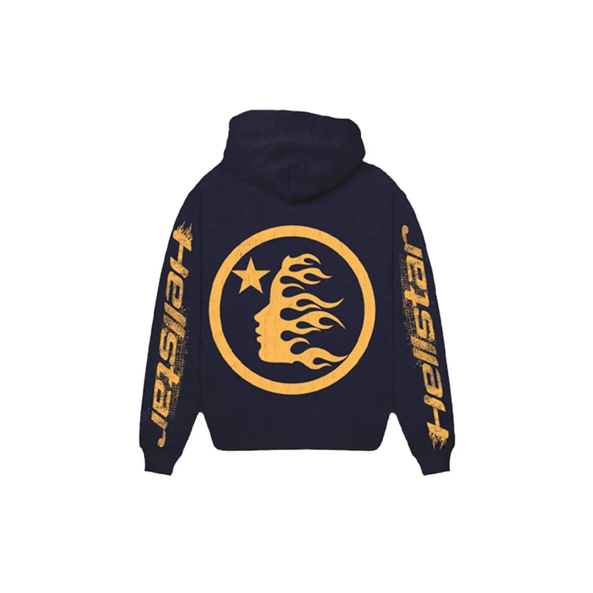 HELLSTAR Speed Hoodie 'Navy / Gold' (Overseas Exclusive 2023)