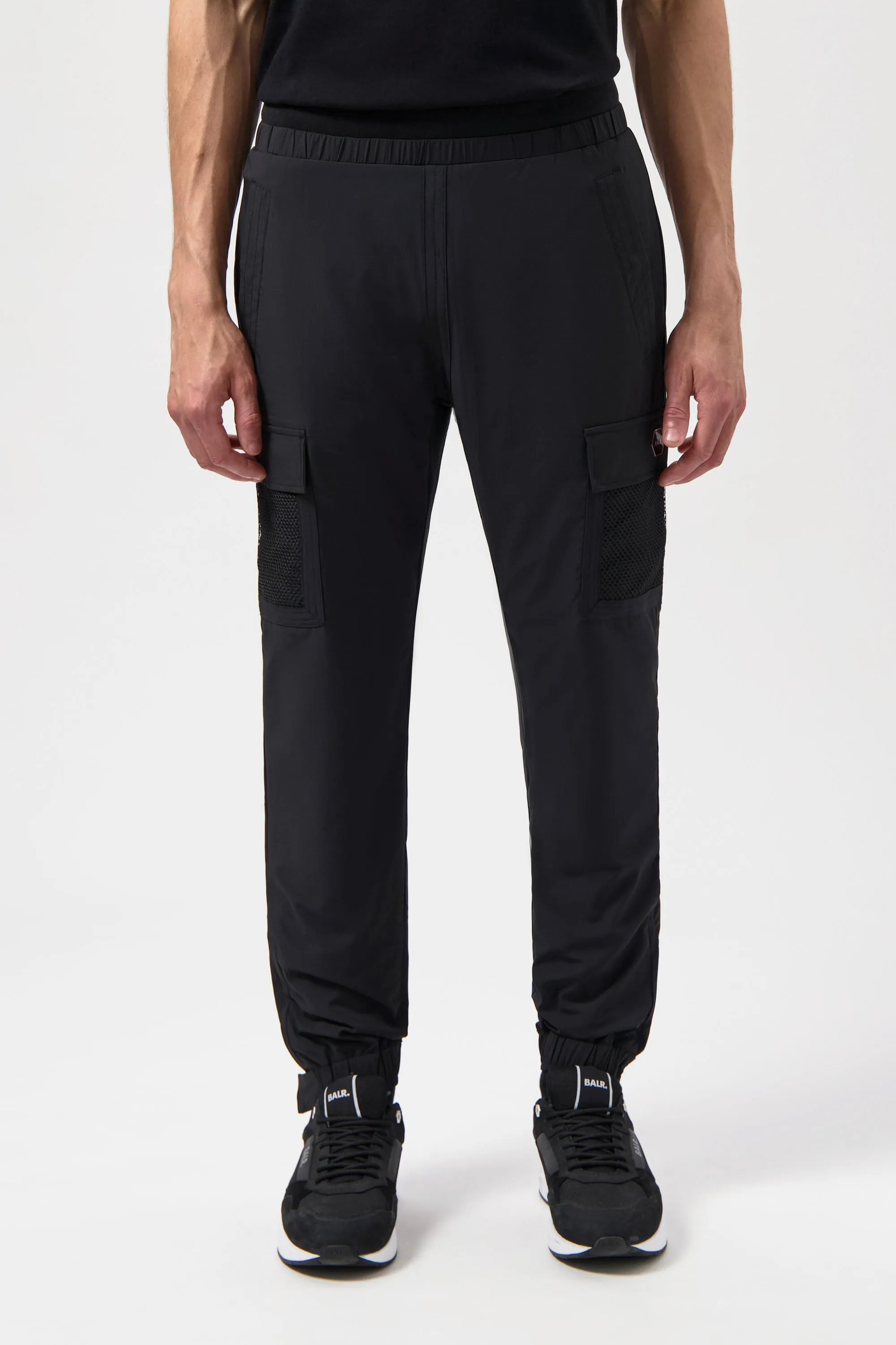 Hexline Regular Fit Track Pants Jet Black