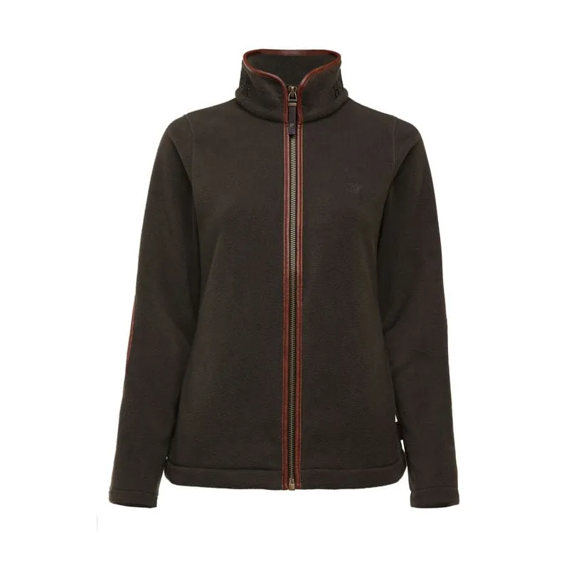 Holland Cooper Country Ladies Fleece Jacket - Khaki