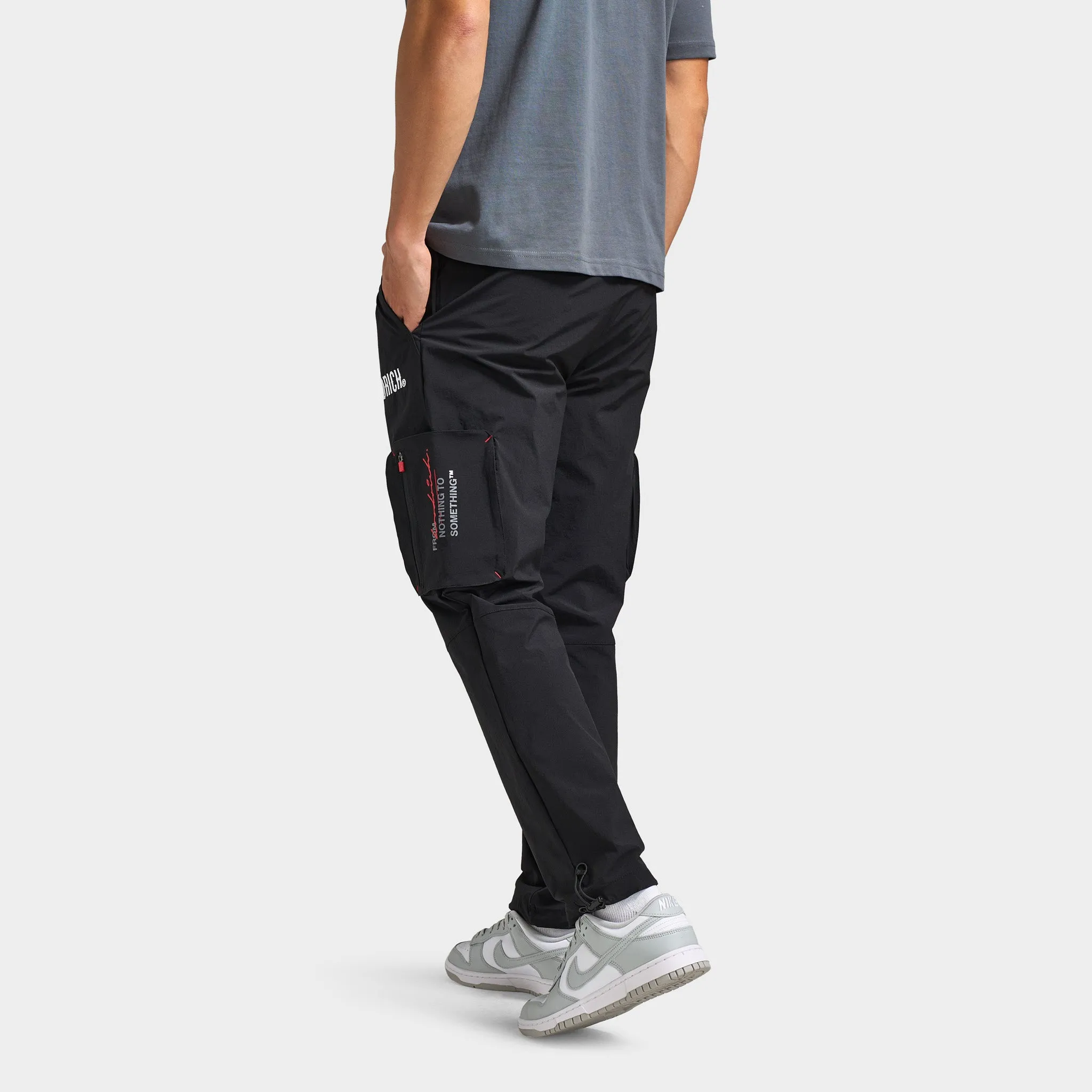 Hoodrich Flames Woven Pants / Black