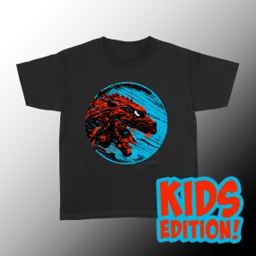 J. Bannon “Destroyer of Worlds: Red & Blue” Kids T-Shirt