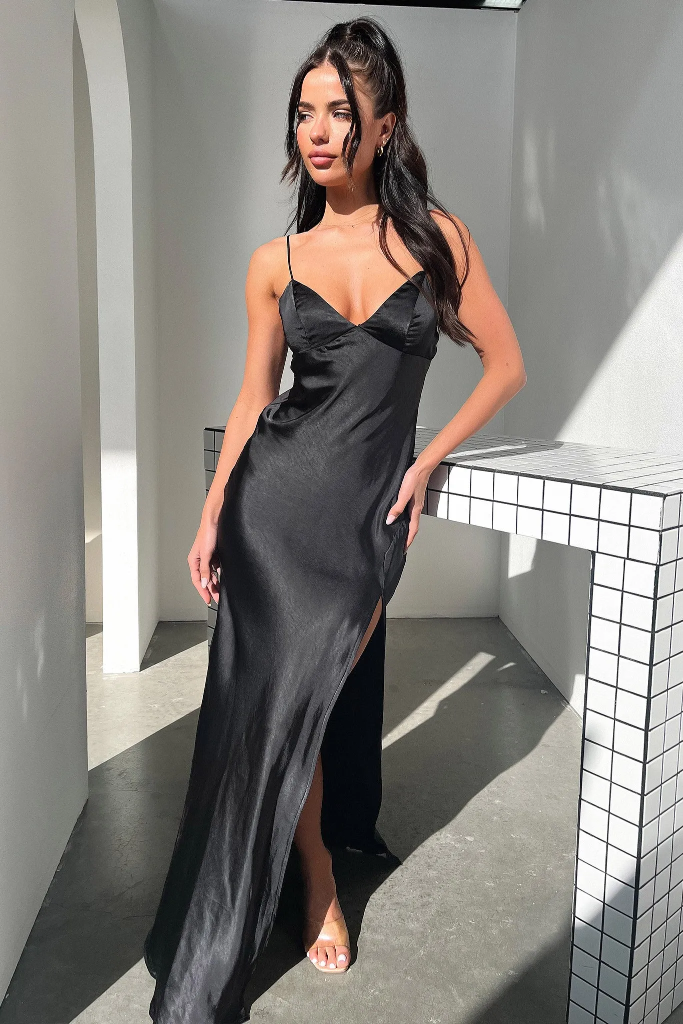 Jennifer Maxi Dress - Black