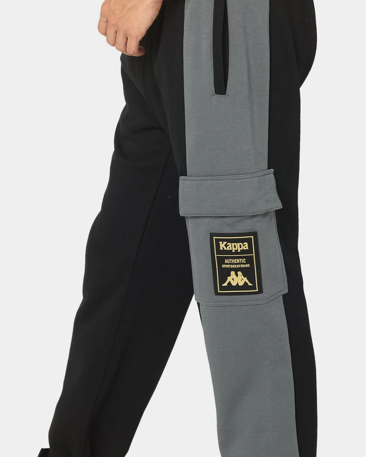 Kappa Authentic Frocs Sweat Pants Black/Gold