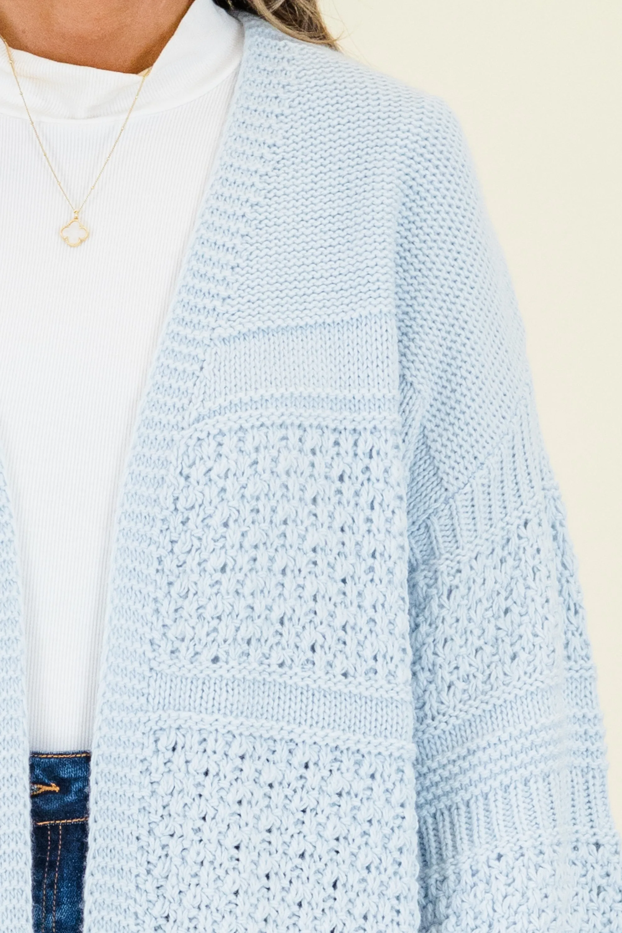 Keepin' Cozy Cardigan, Blue