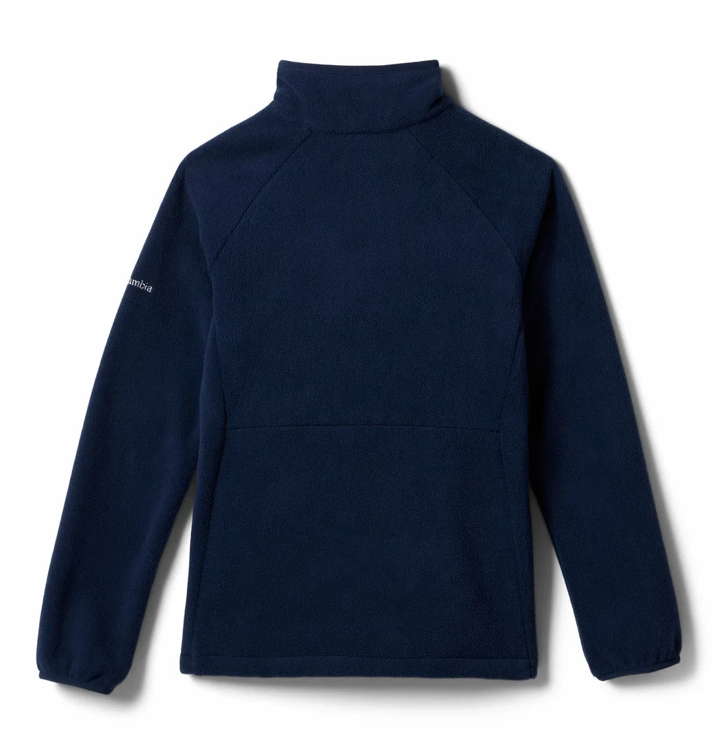 KID'S UNISEX FAST TREK IV FLEECE FULL ZIP - COLLEGIATE NAVY (AGES 4 - 8)