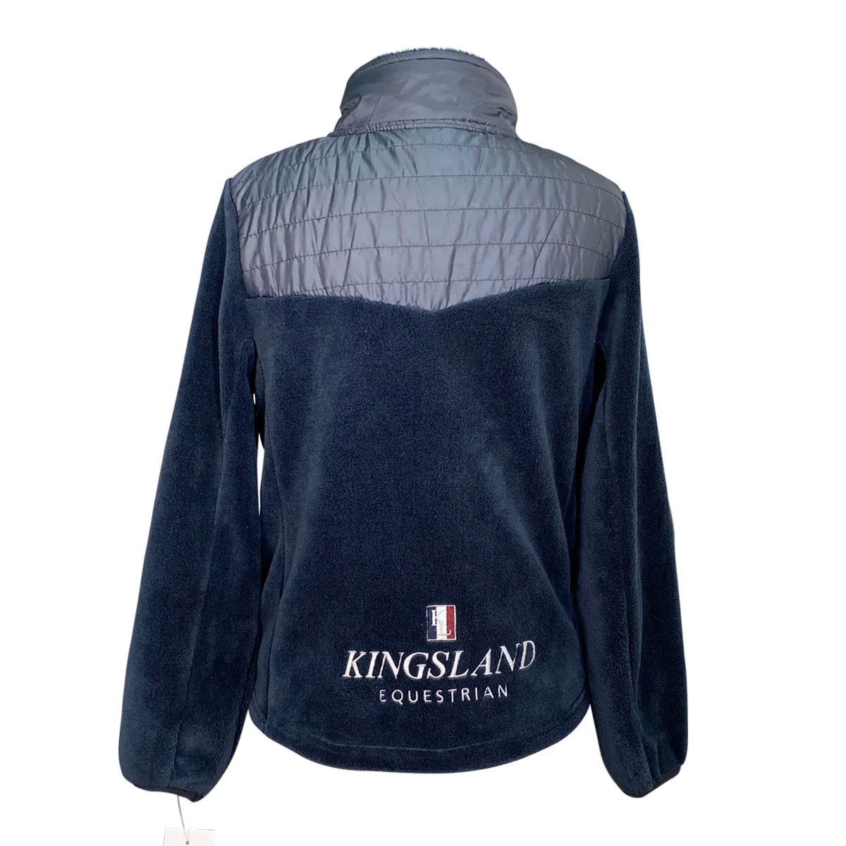 Kingsland Classic Junior 'Coral' Fleece Jacket in Navy - Children's Medium