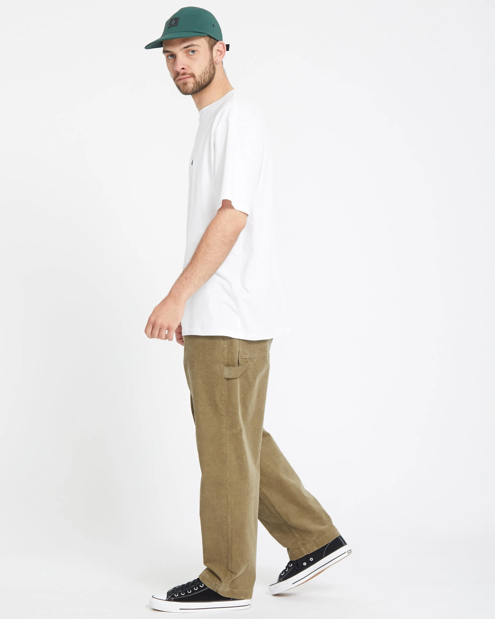 Kraftsman Corduroy Trousers - KHAKI