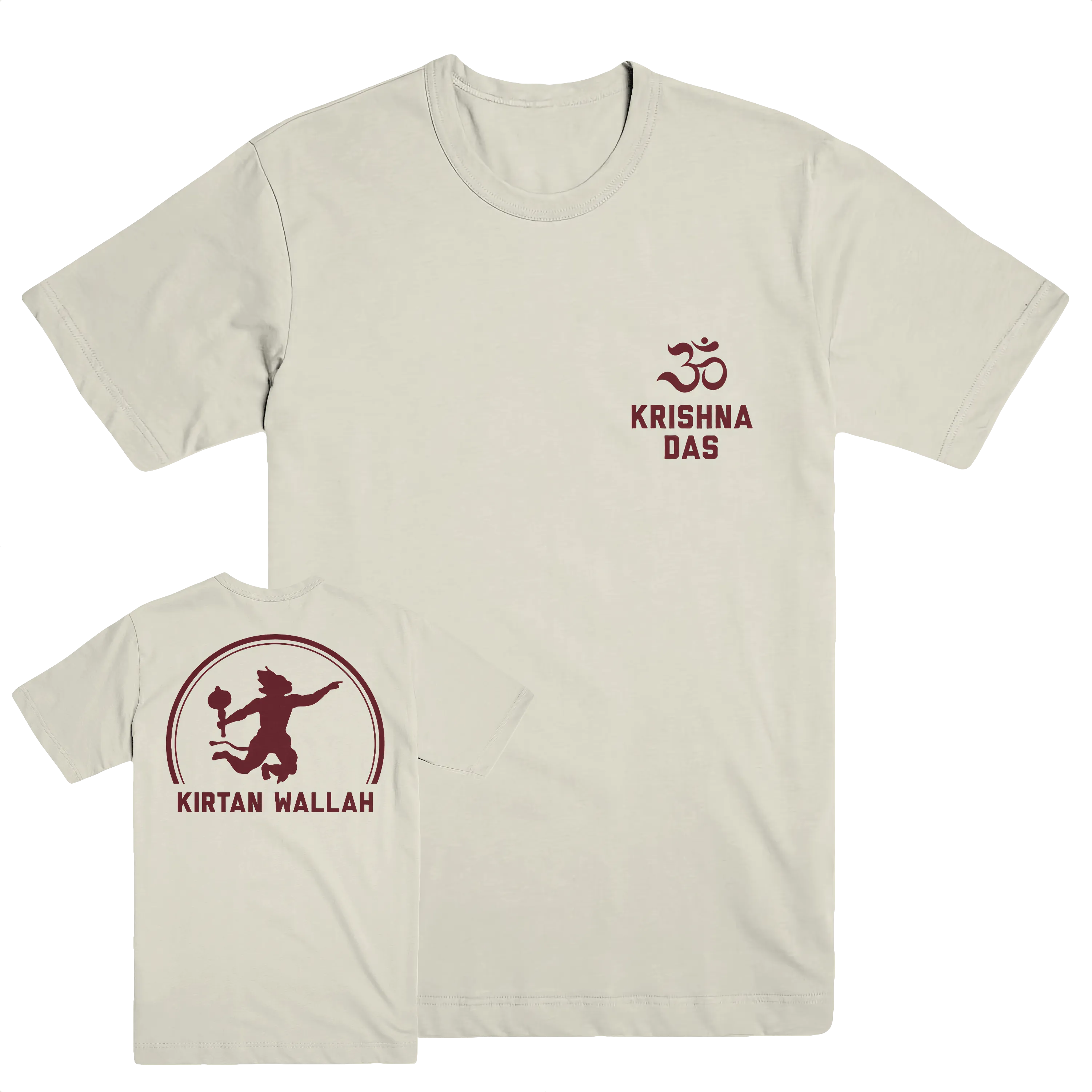 Krishna Das "Kirtan Wallah" Linen T-Shirt