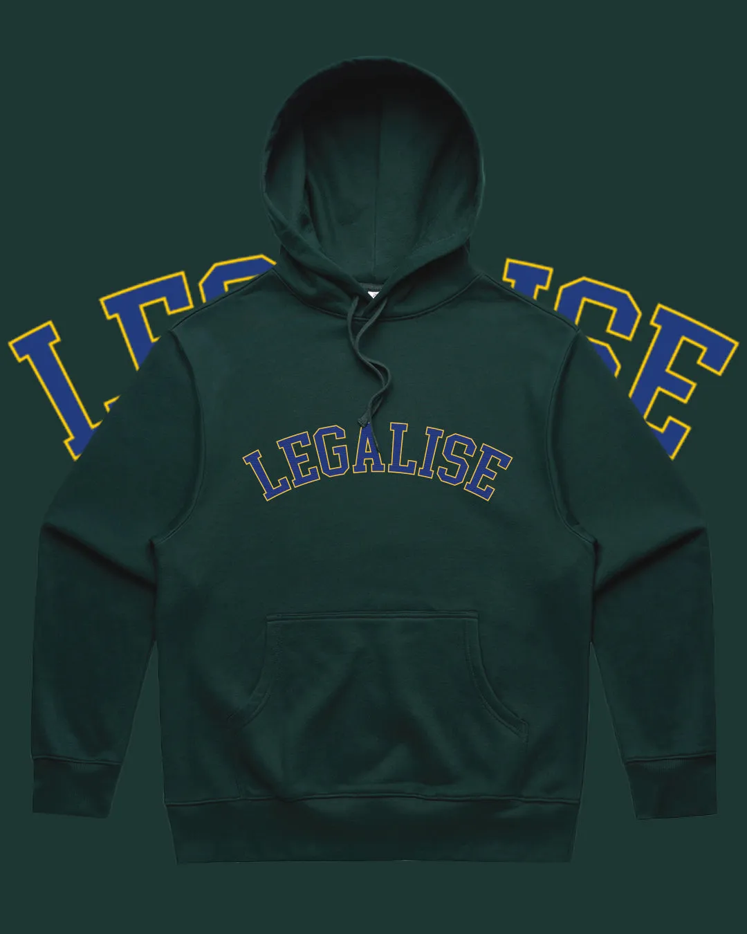 Legalise Hoodie (Herb Green)