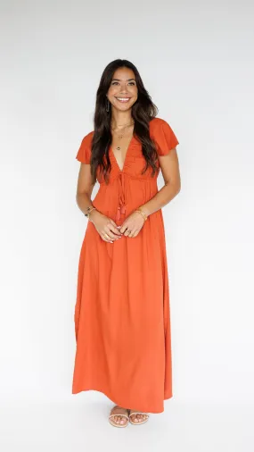 Leilani Dress / Terracotta