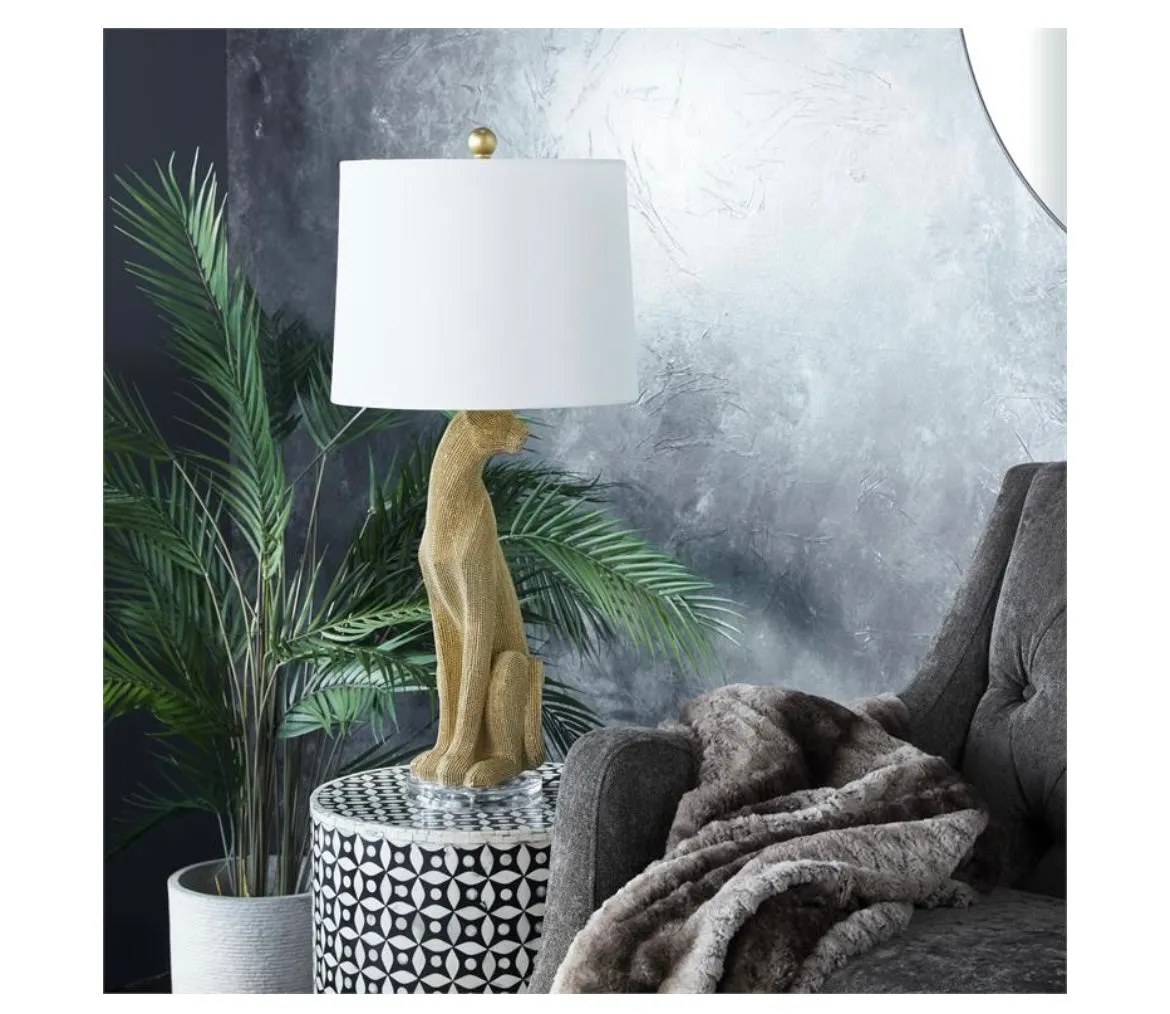 Leopard Table Lamp -  Lighting 29 inch