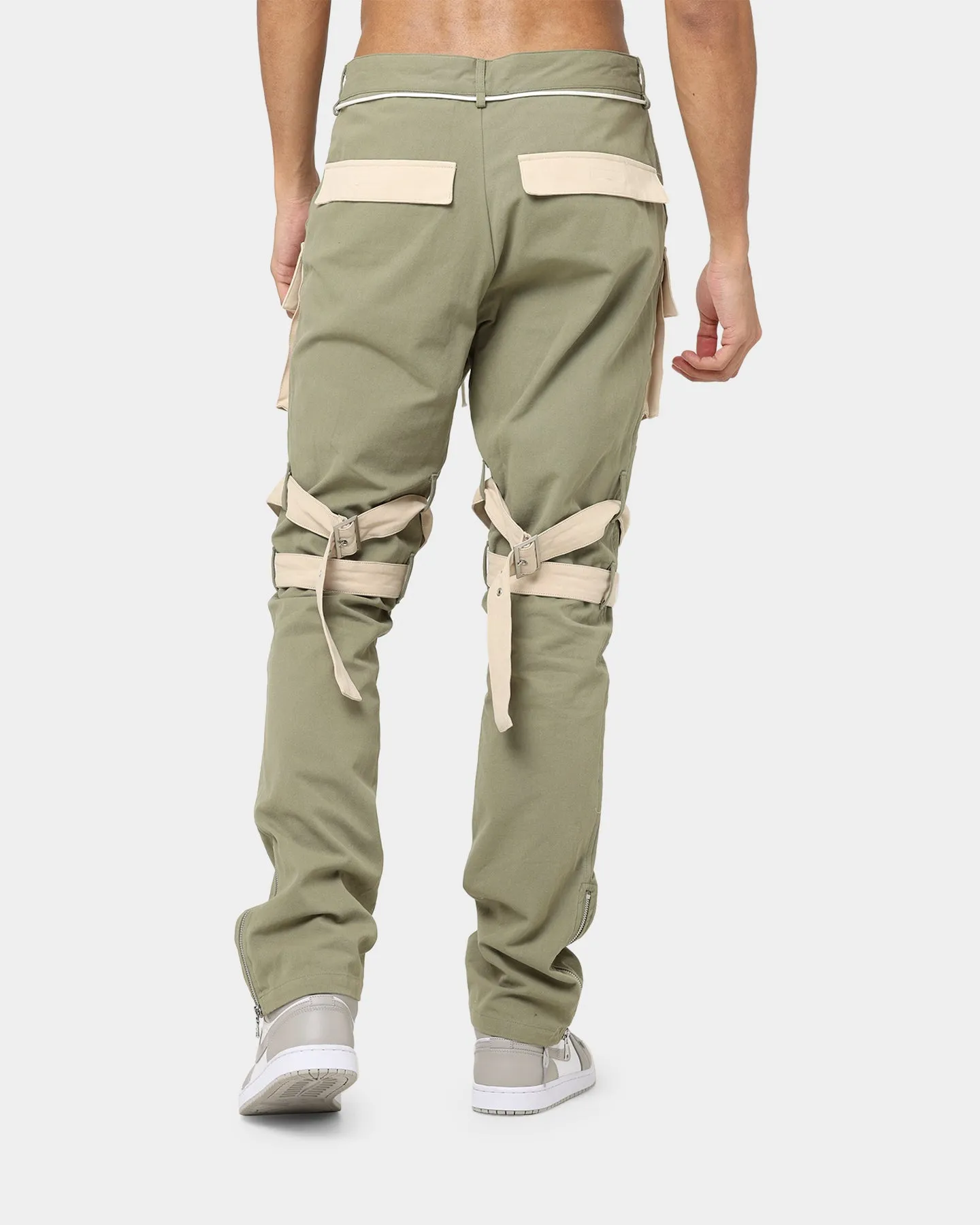 Lifted Anchors Newport Cargo Pants Olive