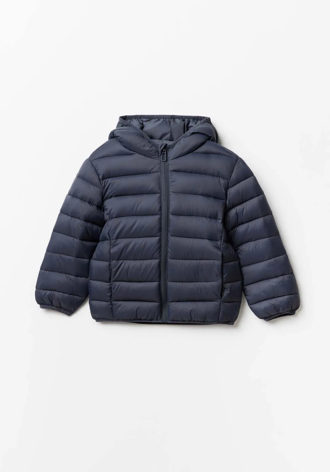 Light Puffer Jacket - Navy