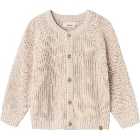 Lil'Atelier Sheer Bliss Emlen Lin Knit Cardigan Noos