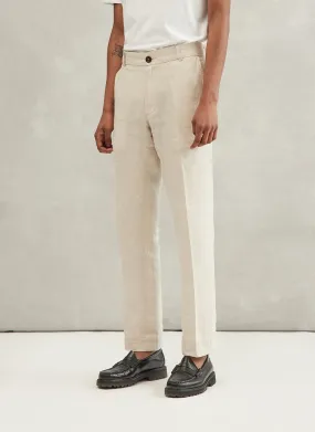 Linen Dress Trousers | Natural